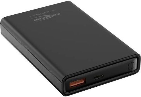 Ansmann PB222PD Powerbank 10000 mAh mit USB-A und USB-C in Schwarz