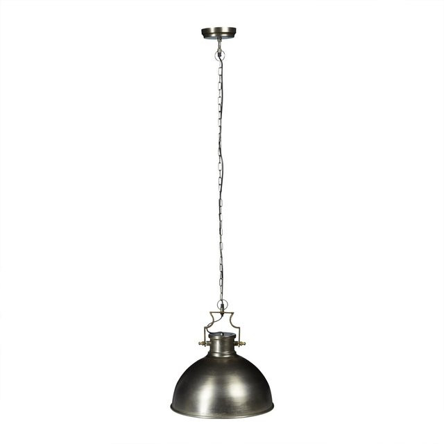 Relaxdays Hängeleuchte aus Metall in Anthrazit im Industrial Stil mit Glockenform für E27 Leuchtmittel, Höhe: 145 cm, Breite: 40,5 cm, Tiefe: 40,5 cm - Bild 1