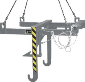 Bauer Südlohn Kipptraverse für Baustoffbehälter BBT, lackiert, Mausgrau - Bild 1