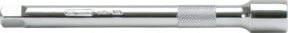 KS Tools CHROMEplus Verlängerung 1/4 Zoll aus Chrom-Vanadium in Silber, Länge: 100 mm - Bild 1