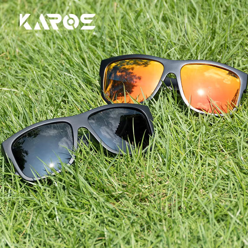 Karos Sonnenbrille, Unisex, Vollrand, Kunststoff, black, polarisiert - Bild 2