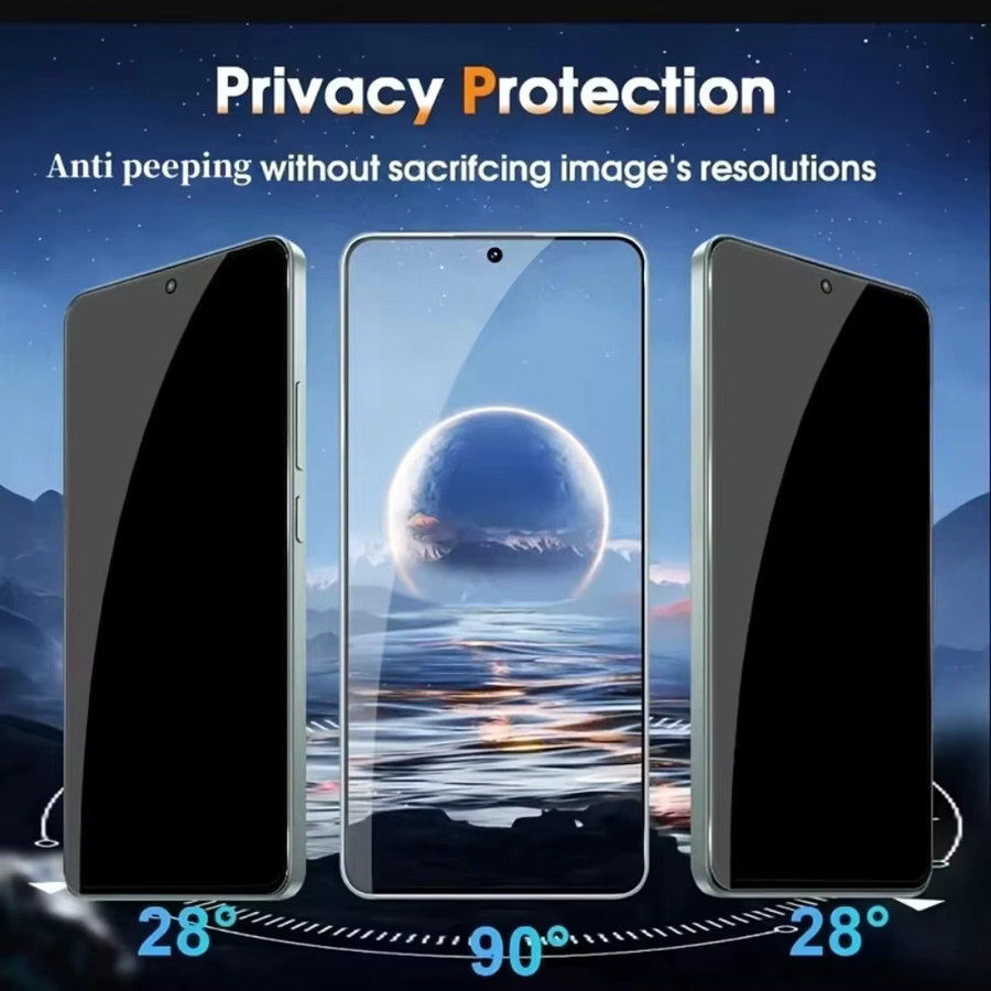 Samsung Anti-Spionage-Displayschutzfolien aus gehärtetem Glas für Galaxy A57 A56 A55 A37 A36 A35 A34 A54 A53 A52 A27 A17 A15 A14 A07 (1-4 Stück) - Bild 2