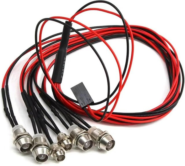 HobbyCorki RC LED-Leuchten Nachtscheinwerfer, Upgrade-Teile - Bild 1