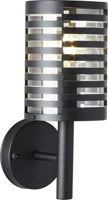 Brilliant Venlo Außenwandleuchte Schwarz matt Up-Down mit E27 Fassung, H: 30,5 cm, B: 12,7 cm - Bild 2