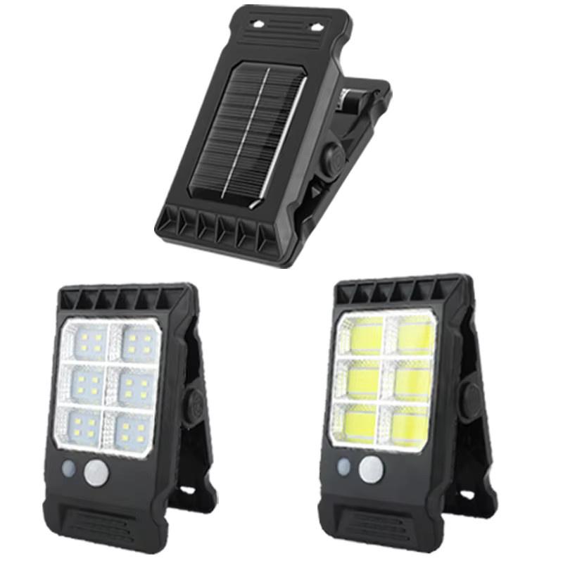 LINYILIGHT Solar-Clip-Licht in Schwarz mit IP65 Wasserdichtigkeit für Garten und Terrasse - Bild 6