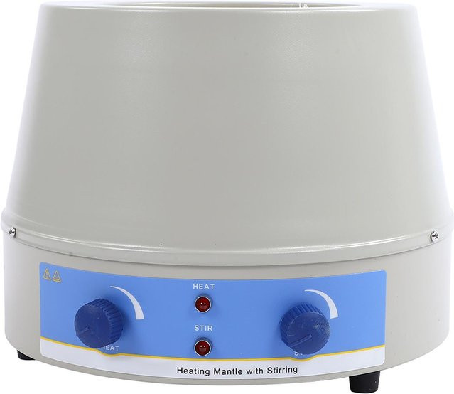 aimo Magnetisches Heizmanschette Set HMS 1000ml mit Temperaturkontrolle in Weiß - Bild 1