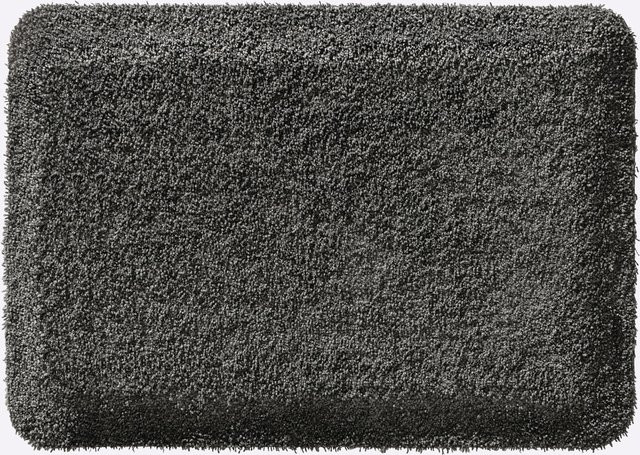 wash+dry by Kleen-Tex Fußmatte aus Nylon in Anthrazit mit rutschfestem Nitrilschaum-Rücken, Rechteckig - Bild 1