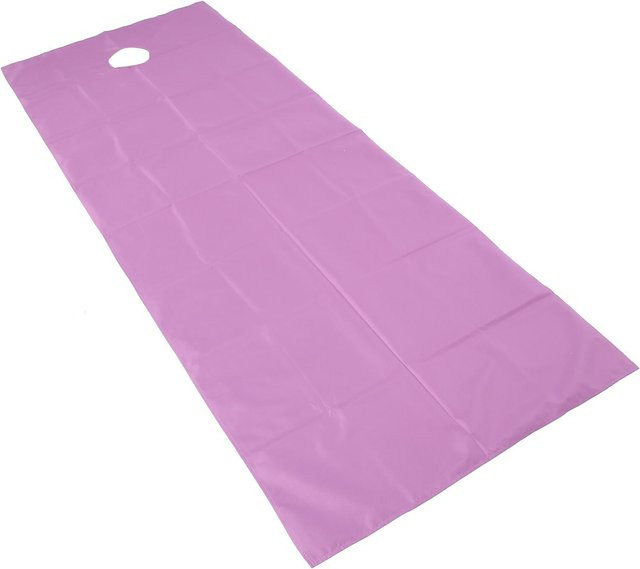 2er-Set Beauty2ZY Einweg-Bettlaken aus atmungsaktivem und wasserdichtem Polyester für Massagebetten in Weiß und Lila - Bild 1