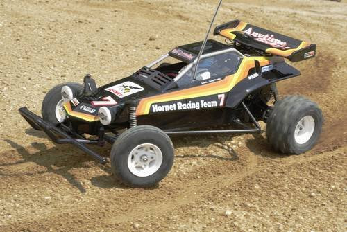 Tamiya The Hornet 1:10 RC Elektro-Buggy Bausatz mit Brushed-Motor und Heckantrieb (2WD) - Bild 1