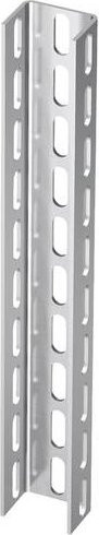 OBO Bettermann U-Stiel in Silber, L x B x H: 500 x 70 x 50 mm - Bild 1