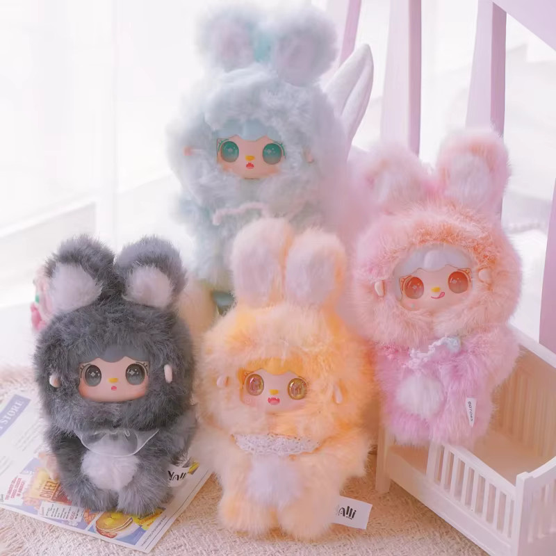 Yooki Hopping Bunny Serie, Plüsch Blind Box, Mini Kaninchen Plüsch Puppe - Bild 2