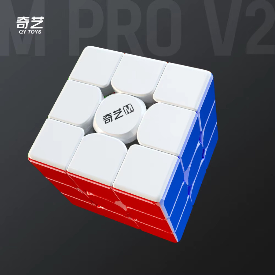 QiYi M Pro V2 Pioneer UV 3x3 Magnetischer Zauberwürfel Speed Cube, Puzzle - Bild 2