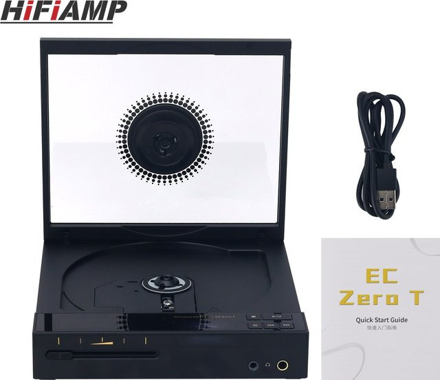 Shanling EC Zero T R2R Röhren-CD-Player mit Bluetooth 5.3 und Audio-DAC in Schwarz - Bild 1
