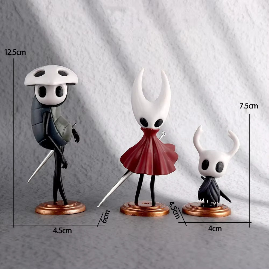 Hollow Knight Figuren, 3-teiliges Set, Kunststoff, Bunt / Mehrfarbig - Bild 4