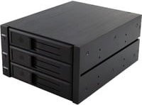 ICY BOX Einbaurahmen IB-563SSK SATA in Schwarz - Bild 1