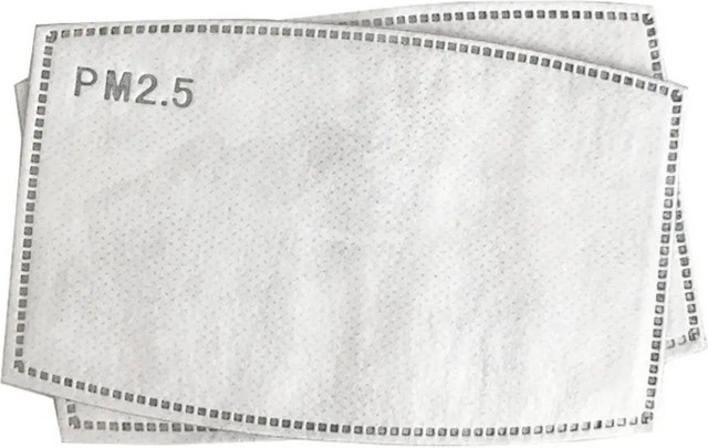 5-lagige FFP-Maske mit Aktivkohlefilter für Erwachsene, weiß, Einwegmaske zum Schutz vor Staub und PM2,5-Partikeln - Bild 1