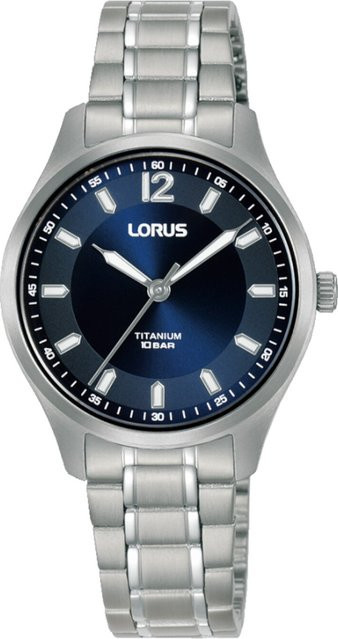 Lorus Armbanduhr Titanium, Quarz, Blau, 30 mm, Damen - Bild 1