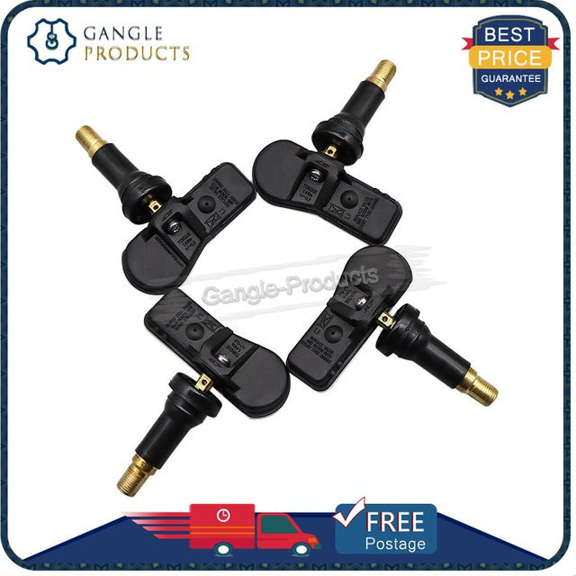 4er-Set TPMS-Reifendrucksensor für Mercedes-Benz V-Klasse VS20 und Vito W447 in Schwarz - Bild 1