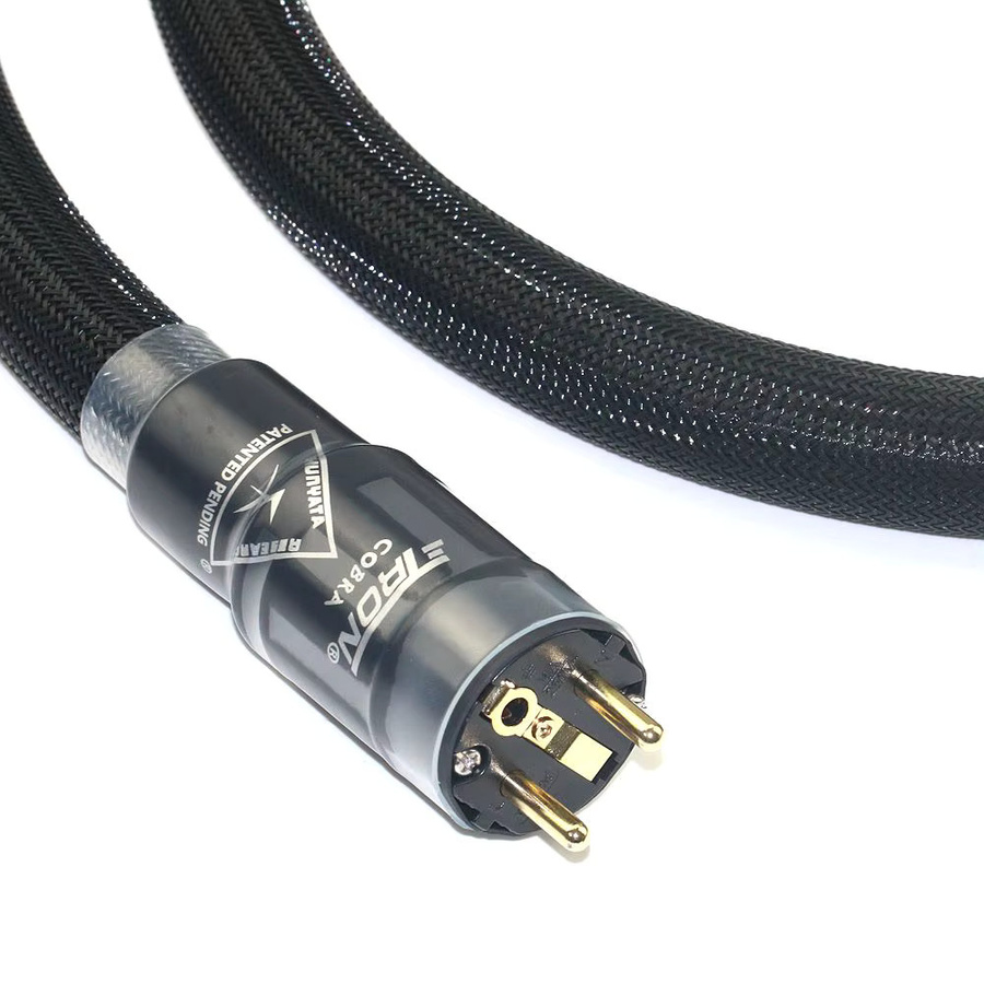 Shunyata Research Snake King Anaconda HiFi-Stromkabel in Schwarz mit vergoldeten Anschlüssen - Bild 4
