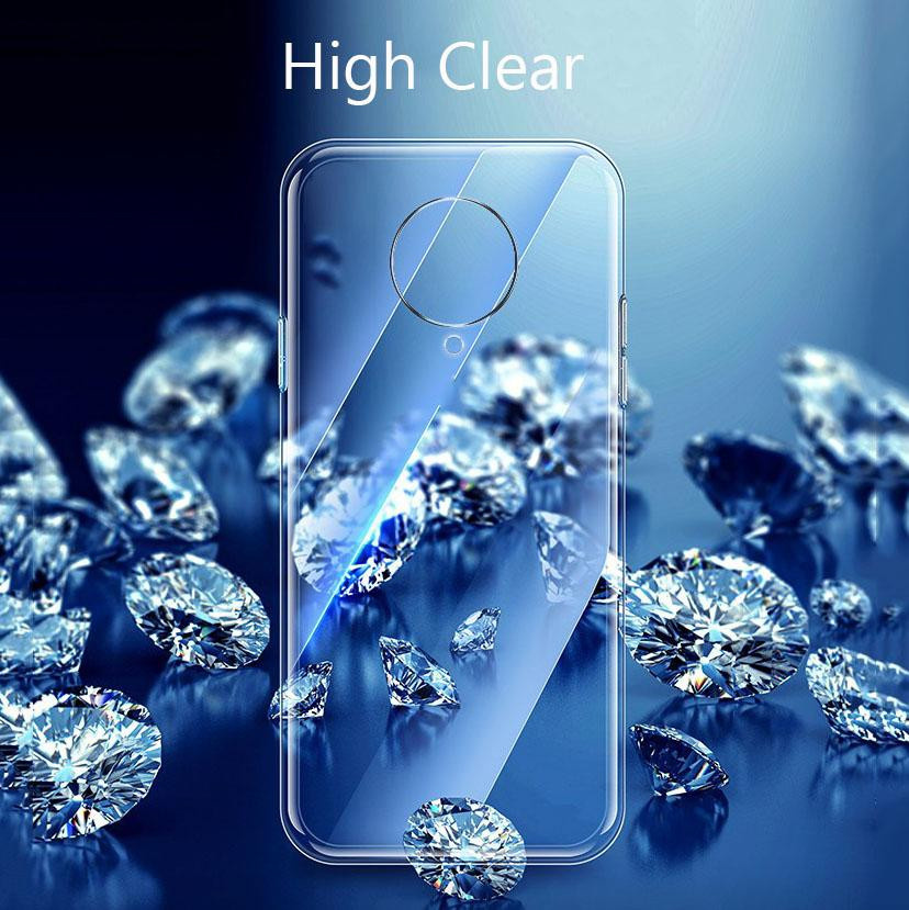 Xiaomi Poco F2 Pro Handyhülle aus transparentem TPU in schlanker Soft-Design-Optik - Bild 3