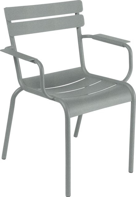 Fermob Luxembourg Armlehnstuhl aus lackiertem Aluminium, stapelbar und UV-beständig - Bild 1