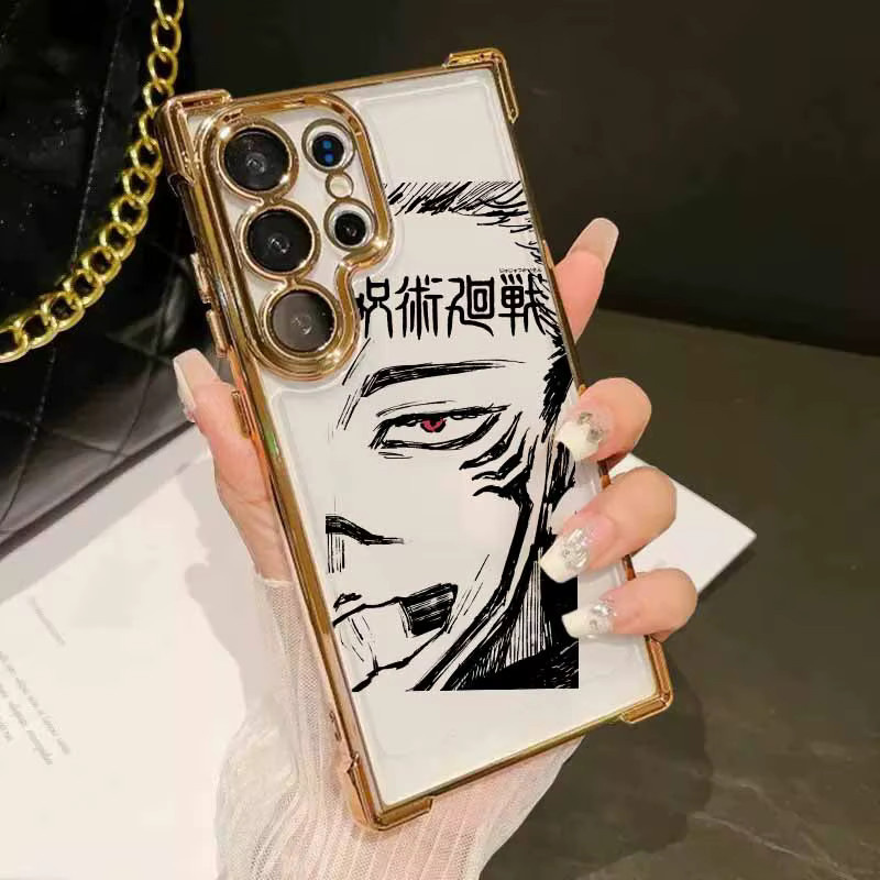 Funko Jujutsu Kaisen Handyhülle Multicolor für Samsung Galaxy S26 S25 S24 S23 S22 S21 S20 Edge Ultra Plus FE Sturzsicherer Schutz - Bild 2