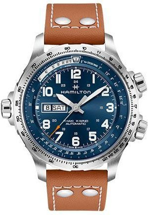 Hamilton Armbanduhr Automatik, Edelstahl, Blau, Herren - Bild 1