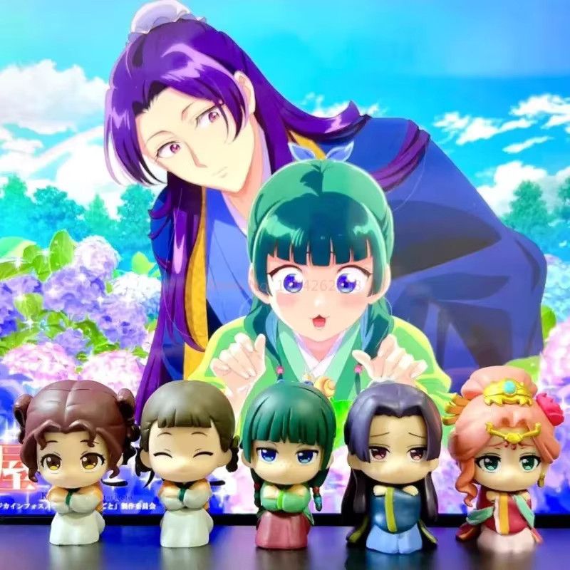 Bandai The Apothecary Diaries Gashapon Maomao und Jinshi Mini-Figur Anime-Peripherie in Multicolor - Bild 2
