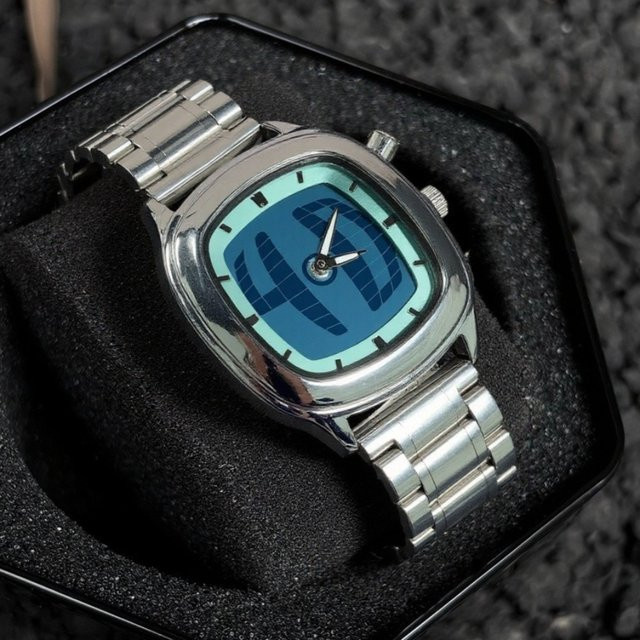 STARPERISH Armbanduhr, Quarz, Tonneau, Edelstahl, Blau, Herren - Bild 1