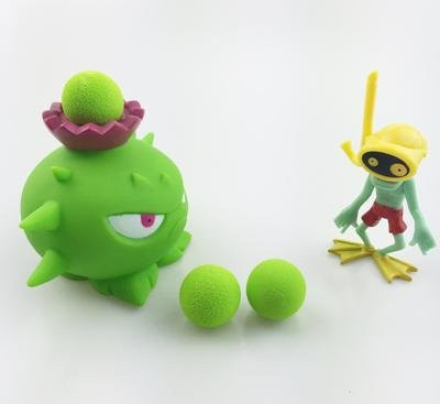 Yiran toy 1 Plants vs Zombies Erbsenschießer Actionfigur PVC 32-teiliges Set - Bild 1