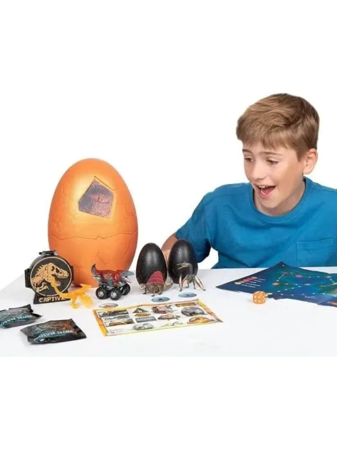 Bandai Jurassic World Dinosaurier Überraschungsei-Spielzeug, ab 3 Jahren - Bild 5