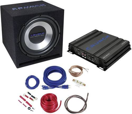 Crunch CBP1000 Car-HiFi-Set in Schwarz - Bild 1