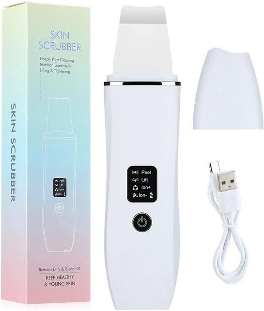 YJMP beauty health Ultraschall Hautschaber Elektrische Gesichtsreinigung, Unisex - Bild 1
