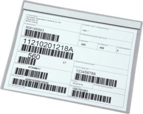 Eichner Einstecktasche mit Magnetstreifen DIN A4 in Transparent - Bild 1