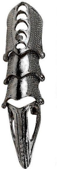 Ring Metall, Schwarz, Unisex, Verstellbar - Bild 1