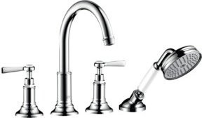 Hansgrohe Axor Montreux Fertigmontageset Duscharmatur mit Hebelgriff in Chrom - Bild 1