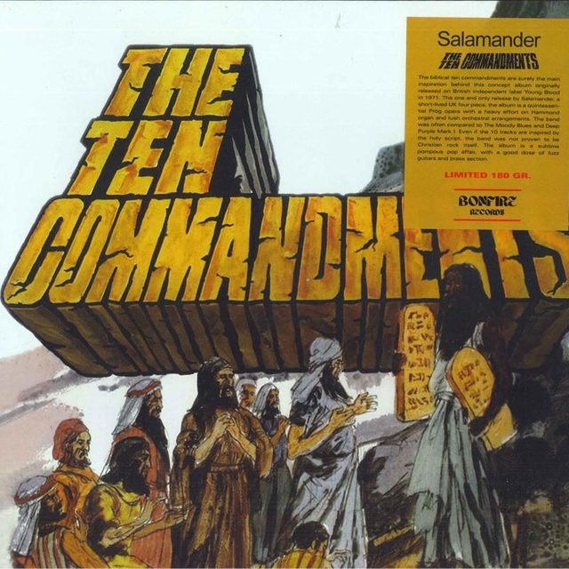 The Ten Commandments von Salamander, Vinyl/LP, schwarz - Bild 1
