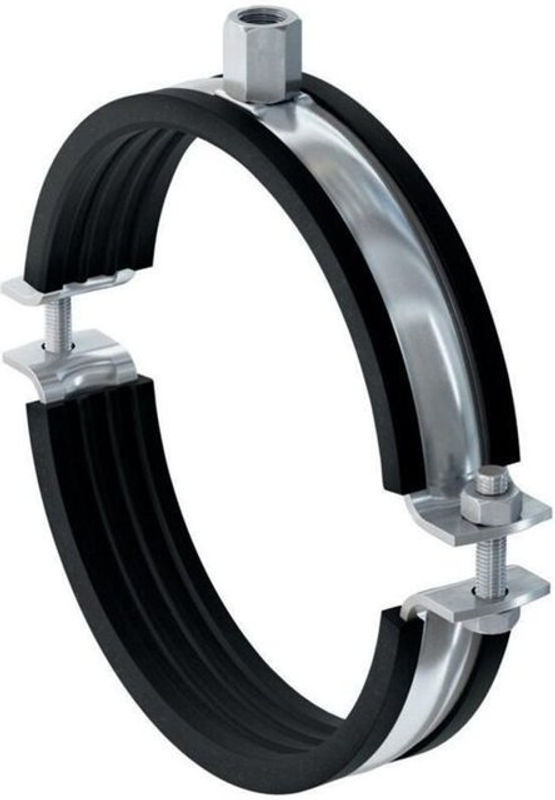 Fischer Massivrohrschelle FRSM 5 M10/M12 in Silber, 20 Stück - Bild 2