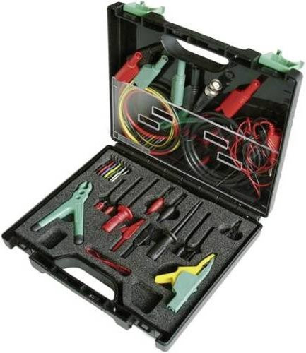 Hirschmann Test & Measurement PMS SKS Electronic Sicherheits-Abgreifklemmen-Set in Multicolour mit 4 mm und 2 mm Steckanschluss - Bild 1