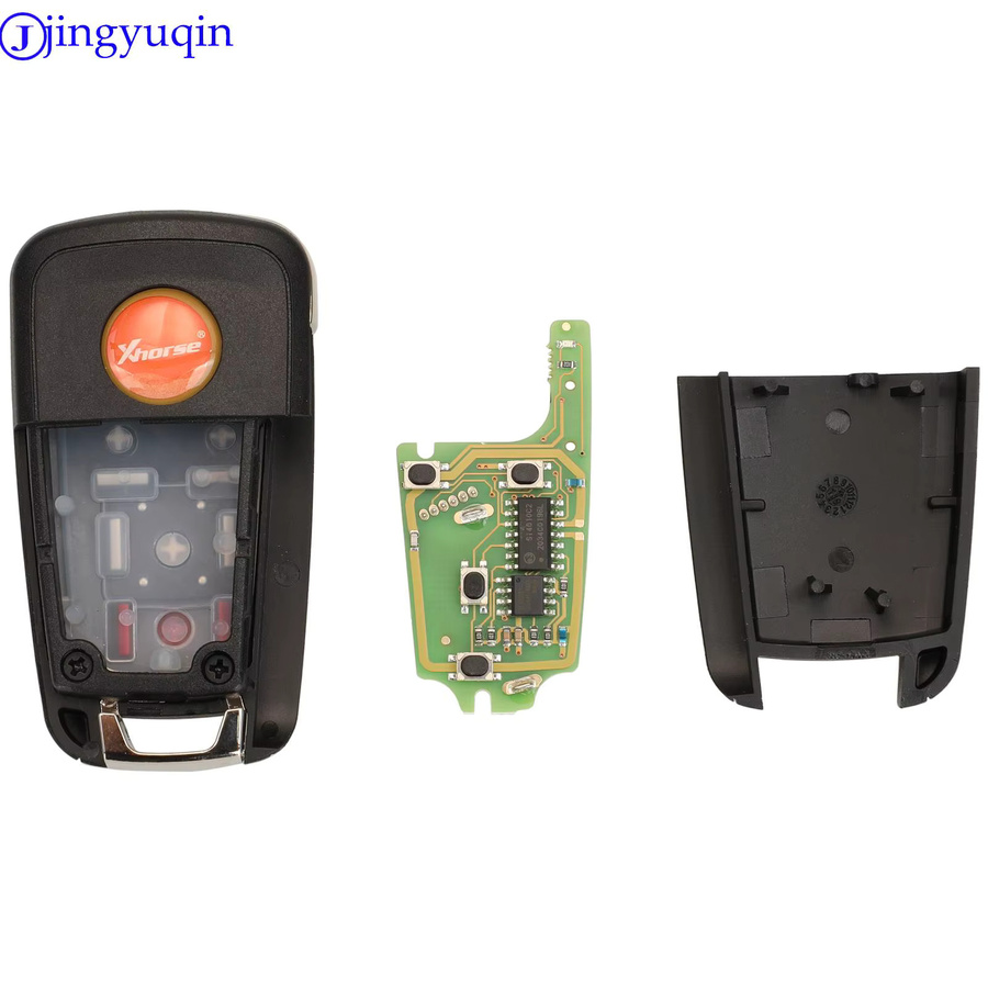 Xhorse VVDI XKBU01EN/XNBU01EN Draht-Fernbedienung-Schlüssel für Buick, 4 Tasten, Englisch, Schwarz - Bild 3