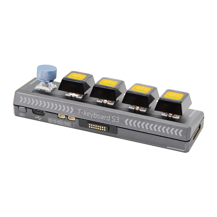 LILYGO T-Keyboard-S3 Pro ESP32-S3 Entwicklungsplatine mit 3,5-Zoll-LCD, WiFi, Bluetooth und WS2812 RGB-Encoder-Modul - Bild 2