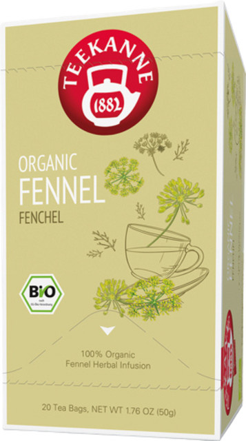 Teekanne Fenchel, Bio Kräutertee, Teebeutel, 50g - Bild 1