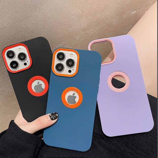 Stoßfeste Silikon Handyhülle von Caynes für iPhone Modelle in Grün und Mehrfarben - Bild 1
