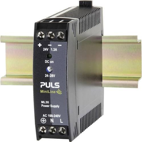 PULS ML30.241 Hutschienen-Netzteil DIN-Rail 24 V/DC 1.3A 30W Schwarz - Bild 1