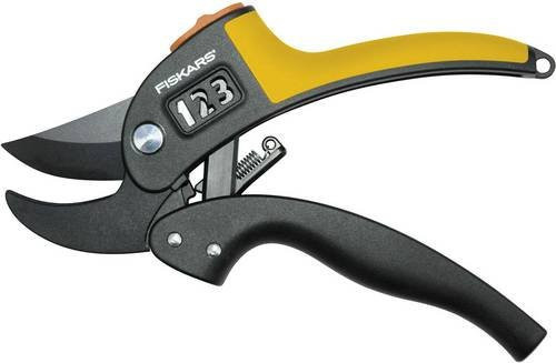 Fiskars PowerStep P83 Gartenschere in Gelb aus FiberComp - Bild 1
