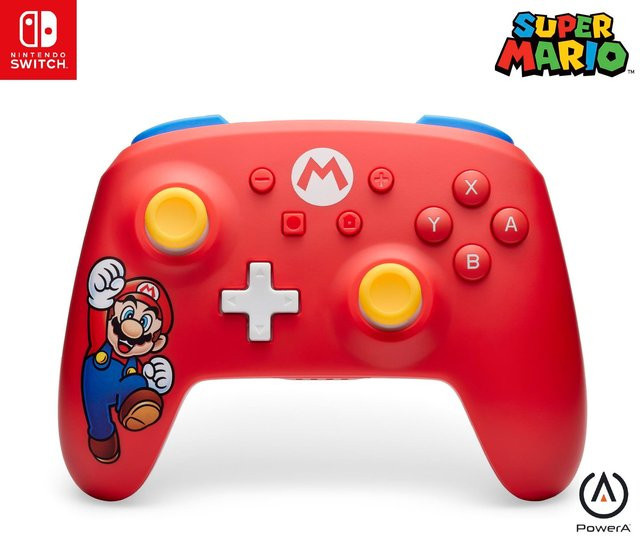 PowerA Kabelloser Controller für Nintendo Switch Mario-Freude - Bild 1