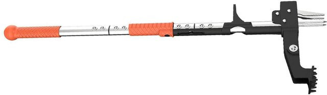 Fishine Unkrautstecher mit ergonomischem Griff in Orange aus Aluminium und Edelstahl - Bild 1