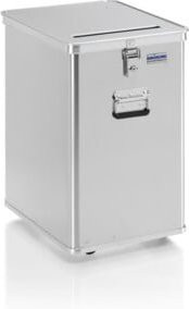 Gmöhling Entsorgungsbehälter D 1009 aus Aluminium in Silber, 80 Liter - Bild 1