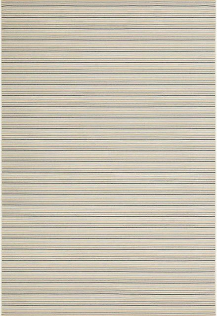 Art Universe Teppich Skandi in Sand und Beige mit Streifenmuster, B/T: 120 x 170 cm - Bild 1