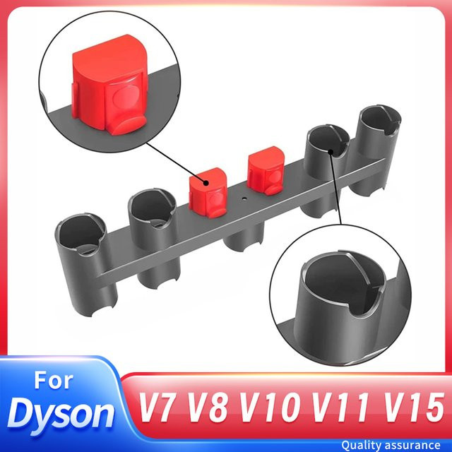 Dyson Staubsauger Wandhalterung für V7 V8 V10 V11 V15 in Grau zur Aufbewahrung von Zubehör und Bürsten - Bild 1